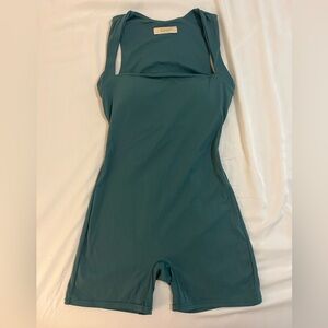 Women’s Green Athletic Romper